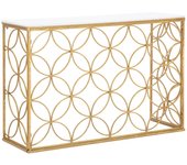 Consola de mármol estrella 120x40x80 cm
