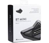 Midland bt mini twin c1410.01, intercomunicador bluetooth único para moto, auriculares para casco con cancelación de ruido