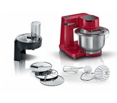 Bosch serie 2 mum robot de cocina 700 w 3,8 l rojo