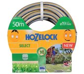 Manguera de jardín hozelock select anti uv gris amarillo rayas 3d 19mm 50m