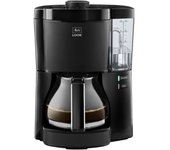 Cafetera de goteo melitta look v 1025-02 depósito extraíble selector de aroma 10 tazas