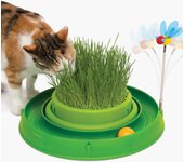 Juguetes circuit ball para gatos catit play