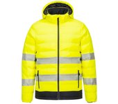 Chaqueta calefactada cinta reflectante hivistex pro, acolchada portwest s548
