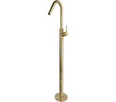 Ramonsoler 917602oc adagio grifo monomando de columna para lavabo oro cepillado