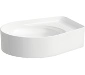 Laufen val lavabo bol, sin agujero para grifo, sin rebosadero, us cerrado 500x400mm, h8122814001121, color: blanco con lcc