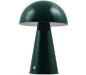Lámpara de mesa lindby led recargable nevijo, verde, ø20 cm, usb, atenuador, lámpara de mesa led