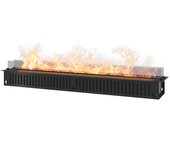 Chimenea de vapor de agua empotrada invapo insert 2200 - llama multicolor, efecto 3d y control por app, depósito de 4,8 l - 220 cm