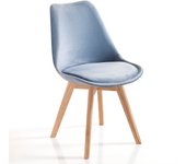 Silla kiki soft azul claro