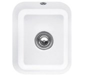 Villeroy et boch cisterna 45 blanco ceramicplus fregadero de 1 seno con vaciador manual