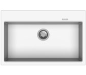 Fregadero blanco 78x51 cm