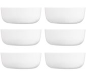 6 bol opal luminarc diwali 17,8cm - blanco