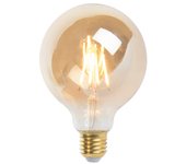 Bombilla led regulable e27 g95 goldline 5w 360lm 2200k
