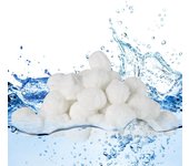 Bolas filtrantes lavables, bolas filtrantes para piscina, bomba filtrante, filtro de arena para acuario, piscina 700g blanco