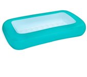 Bestway piscina hinchable infantil bebe suelo acolchado 104x25 cm +2 años jardin 51115