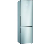 Bosch serie 4 kgv39vleas nevera y congelador independiente 343 l e acero inoxidable