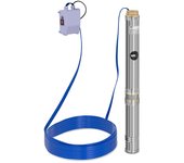Bomba sumergible descarga de bomba sumergible para pozo - 10.800 l/h - 1.100 watts - acero inoxidable 14_0002957