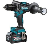 Makita hp001gm201 - taladro percutor motor brushless 40vmax xgt 140nm 2 baterías 4ah makpac