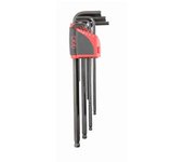 Estuche de 9 llaves hexagonales extra largas de 1,5 a 10 mm sam - 67ar9al