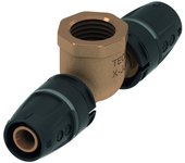 Tecelogo push t-piece ig, bronce de cañón/silicio, 8713407, versión: 50 x rosca hembra (rp) 1 1/4 x 50