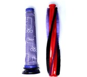 Cepillo principal + filtro para dyson v6 animal/fluffy dc58 a dc62 – 185 mm