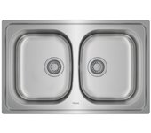 Fregadero teka universe 80 t-xp 2c sin orificio