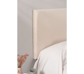 Cabecero smooth terciopelo para camas de 105 y 90 cm - beige