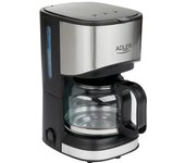 Cafetera eléctrica de goteo 6 tazas 0,7 l, filtro extraíble, antigoteo, mantiene café caliente, adler, negro/plata, ad4407 550