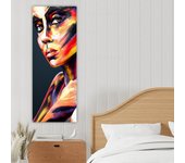 Pintura decorativa lienzo dky4552938821_3080 multicolor 30x80 cm