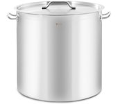 Olla cacerola 98 litros 500 mm para placas de inducción acero inoxidable 14_0004167