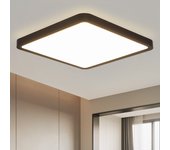 Zmh lámpara de techo led moderna y plana de 18 w - iluminación neutra de 4000 k para cocina, baño y pasillo