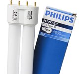 Philips 61541140 bombilla 2g11 master pl-l 55w/830/4p 1ct/25 4800lm 4pins