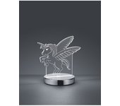 Karo led lámpara de mesa regulable h17 cm trio lighting