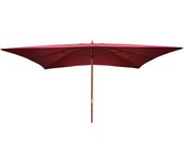 Sombrilla de jardín 3x4m rectangular poliéster/madera 6kg burdeos 04_0003825