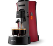 Philips csa240/91 macchina per caffè capsule senseo select - rosso intenso