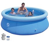 Piscina hinchable avenli 360x76cm con filtro de cartucho