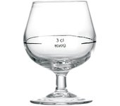 Caja 12 copas coñac vidrio arcoroc coñac 15cl - transparente