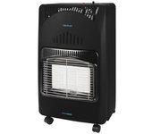 Cecotec estufa de gas butano ready warm 4000 slim fold. 4200 w plegable cerámica 3 modos bombonas de 15 kg triple sistema de seguridad ruedas
