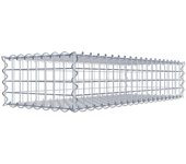 Gavión 100 cm x 20 cm x 40 cm (l x h x p), mailles 5 x 5 cm, espiral - diámetro del cable 4 mm