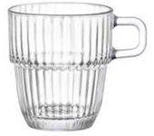 Taza de café expreso bormioli rocco barshine sin plato de cristal cl 8.9