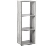 5five - mix n modul 3 estantes efecto roble gris