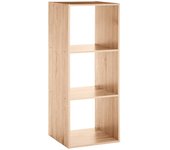 5five - mix n modul 3 estantes efecto roble natural