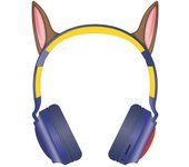 Casco lum. bluetooth plegable y cableado con diseño 3d de las orejas de chase de paw patrol con limitación de volumen