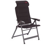 Silla reclinable mod. crespo aluminio negro