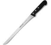 Arcos universal - cuchillo jamonero flexible alveolado 28 cm acero inoxidable nitrum