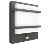 Aplique pared petronia sensor ultra eficiente 2700ºk philips
