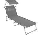 Tectake tumbona plegable