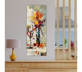 Pintura decorativa lienzo dky52163605_3080 multicolor 30x80 cm