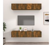 Mueble multimedia para tv estantería para televisión aparador para televisión comedor salón dormitorio 4 02_0028749