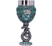 Nemesis now harry potter slytherin hogwarts house collectable goblet coppa decorativa, metallo, multicolore, 1 unità (confezione da 1)