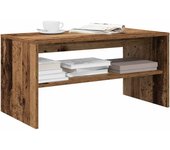 Vidaxl mueble para tv madera contrachapada envejecida 80x40x40 cm